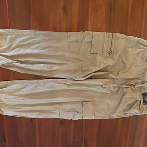 Hollister Parachute Baggy Khaki Small Short NWT
